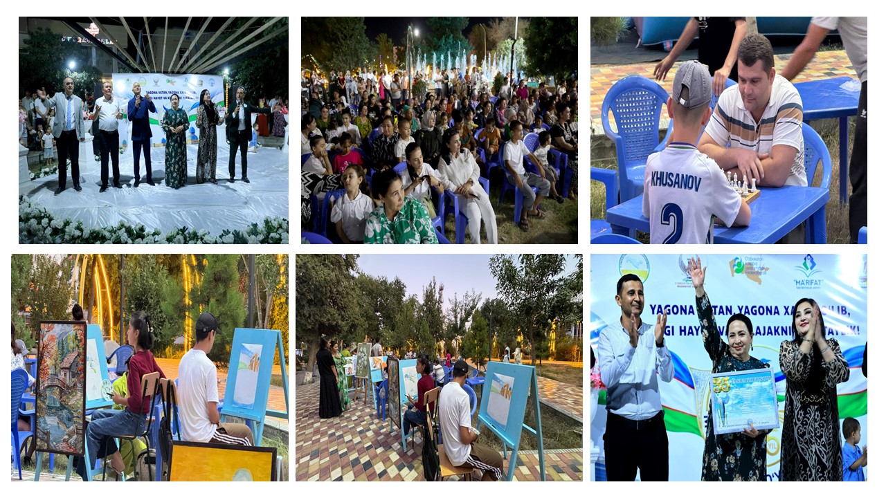 G‘IJDUVONDA “MUSTAQILLIK TO‘YI” FESTIVALI YUKSAK KO‘TARINKI RUHDA DAVOM ETMOQDA.